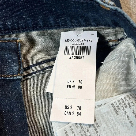 NWT's Abercrombie & Fitch Ultra High  Rise Super Skinny, size 27/4S - Picture 10 of 12